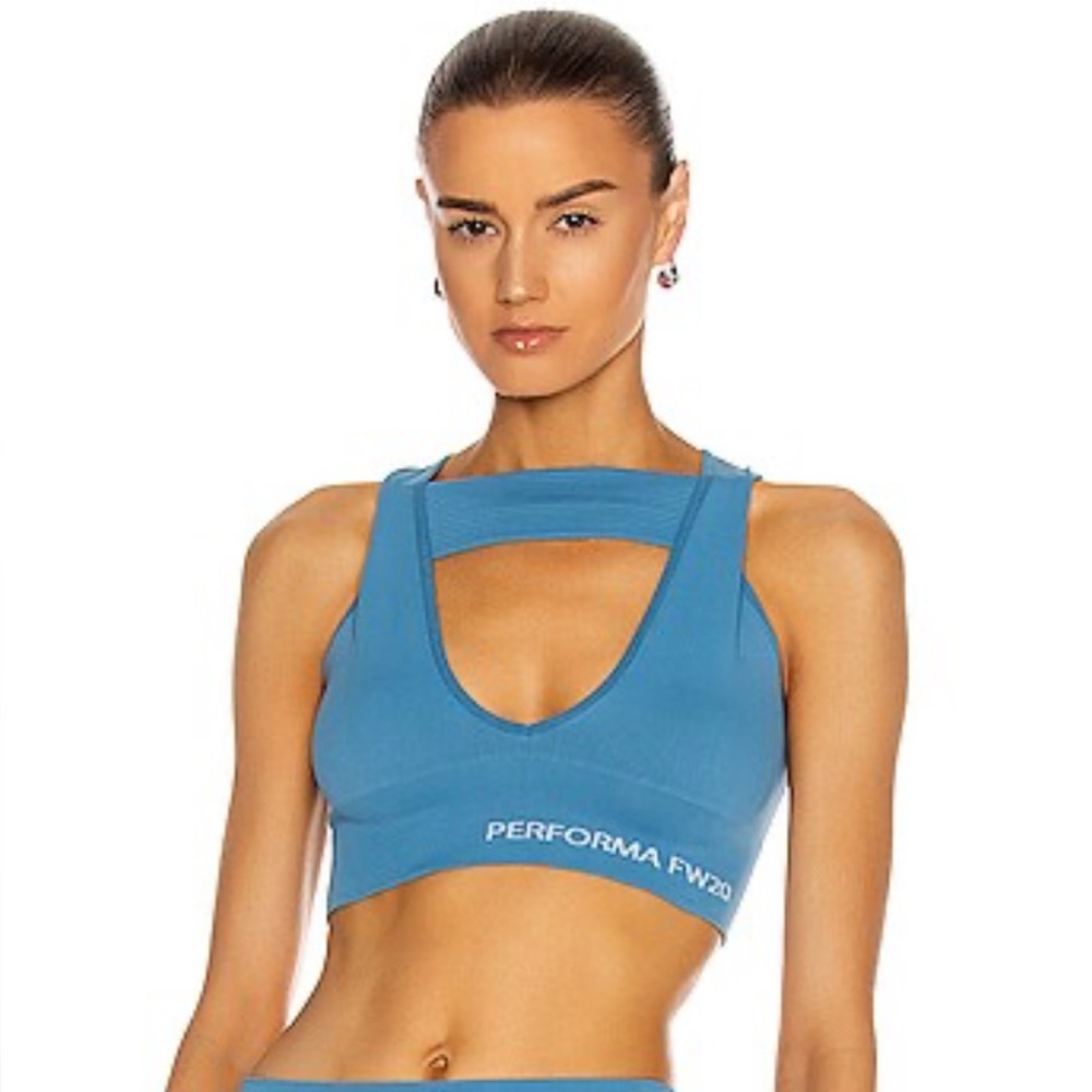 Rick Owens Performa Blue Sports top